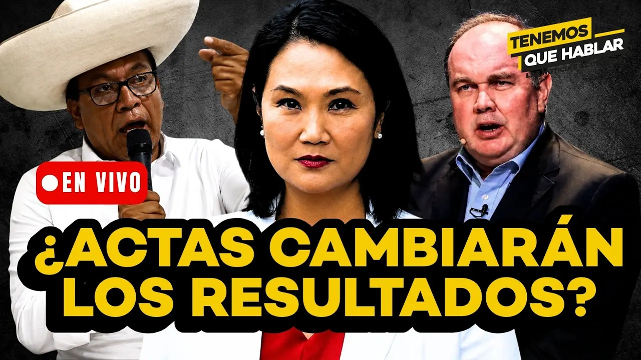 Reproducir: 🔴 ONPE SIGUE PROCESANDO VOTOS Y AUDITORÍA DE JNE MANTIENE EN SUSPENSO LA SEGUNDA VUELTA | TQH
