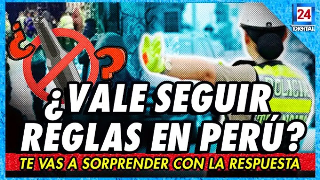 Reproducir: 🤔 CUMPLIR LA LEY EN PERÚ: ¿ABSURDO O VALIENTE? | ⚪🔵 #24digital