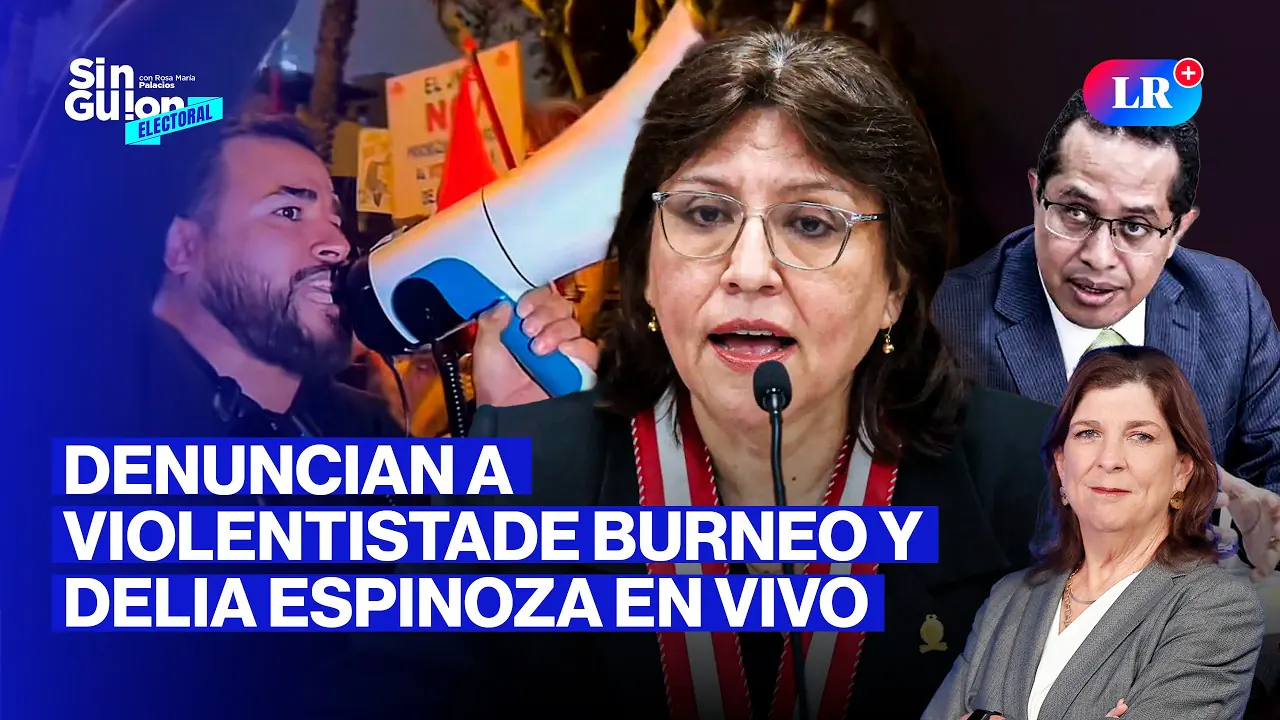 Reproducir: FRAUDISMO PASA A FASE VIOLENTA Y JUSTICIA BAJO ATAQUE | SIN GUION CON ROSA MARÍA PALACIOS