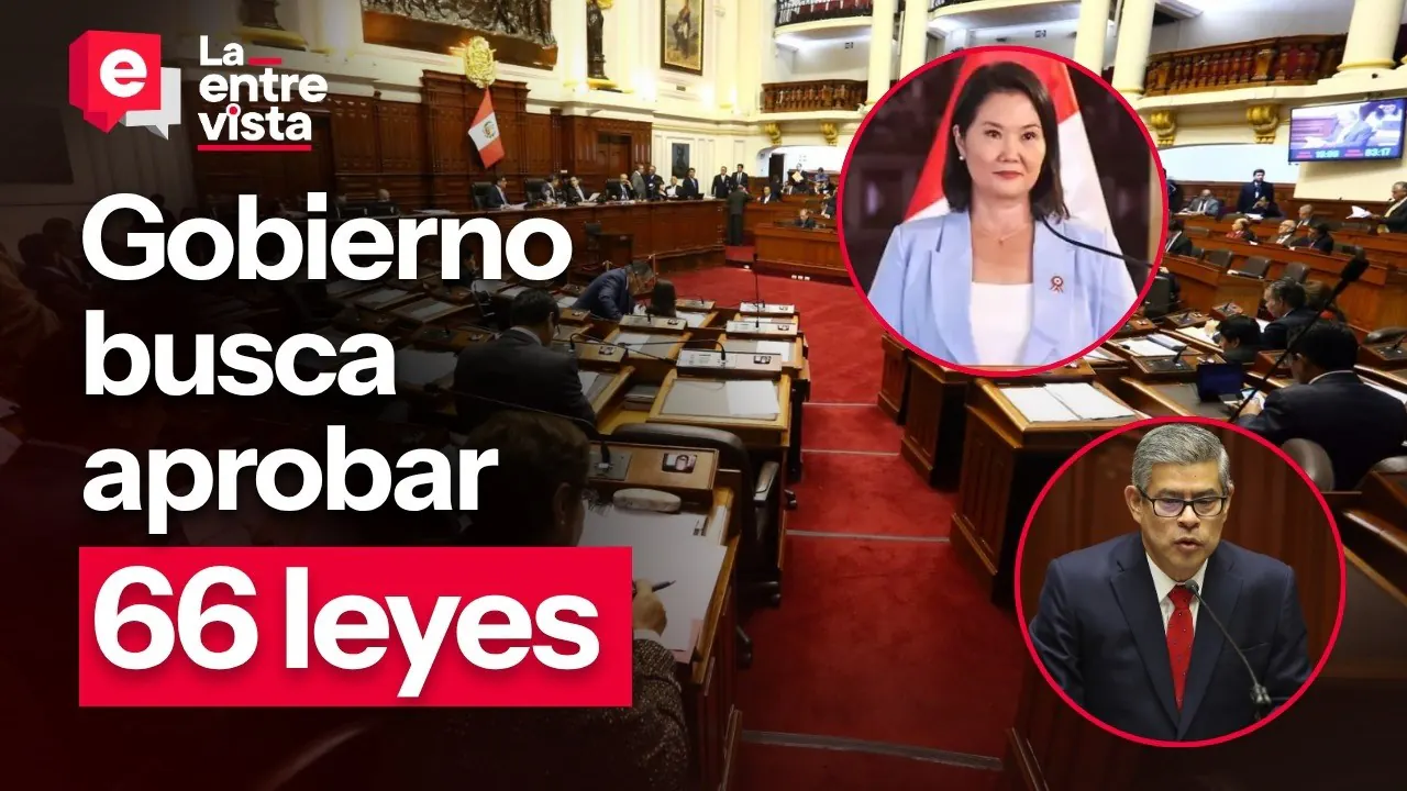 Reproducir: Facultades legislativas: buscan aprobar 66 leyes|”La Entrevista”|EN VIVO 28/08/2026