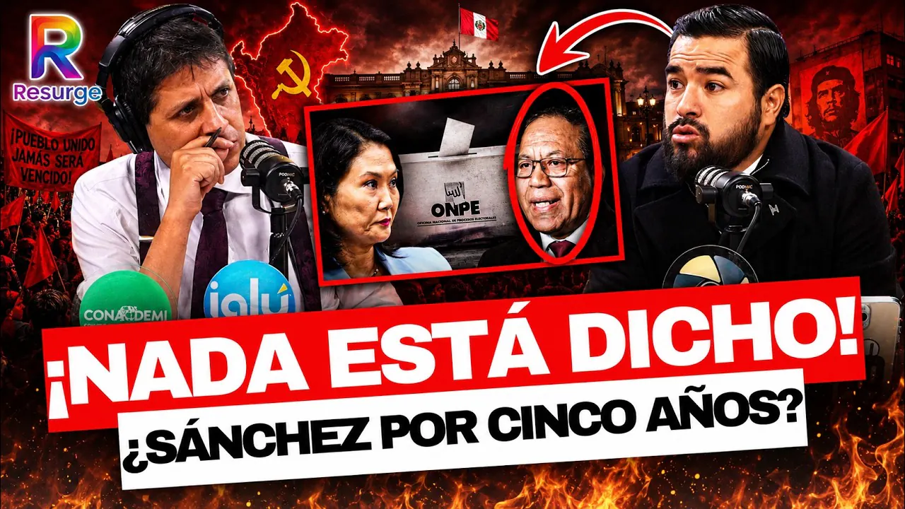Reproducir: 🔴 ¡ALERTA! CONTEO RÁPIDO DIÓ GANADOR A ROBERTO SÁNCHEZ: ¿EL PERÚ CAYÓ EN EL COMUNISMO?