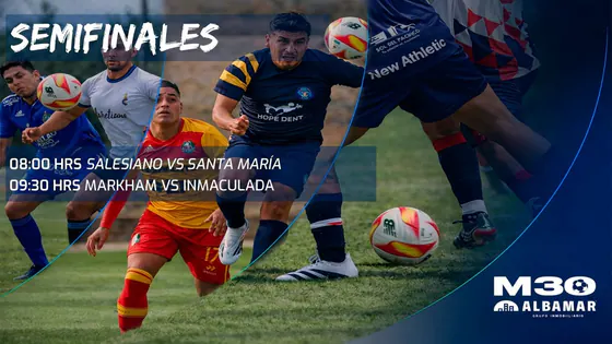 Fútbol ¡EN VIVO! - MASTER 30 INTERCOLEGIOS
