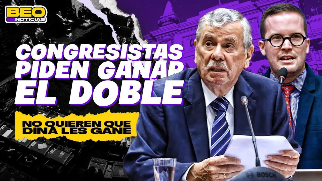 Reproducir: CONGRESISTAS QUIEREN SUBIRSE EL SUELDO | ¿VIZCARRA IRÁ A UNA CÁRCEL COMÚN? | BEO NOTICIAS 🟣