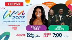 EN VIVO | Lima 2027: Encendido del reloj oficial con Simone Biles | Cuenta regresiva