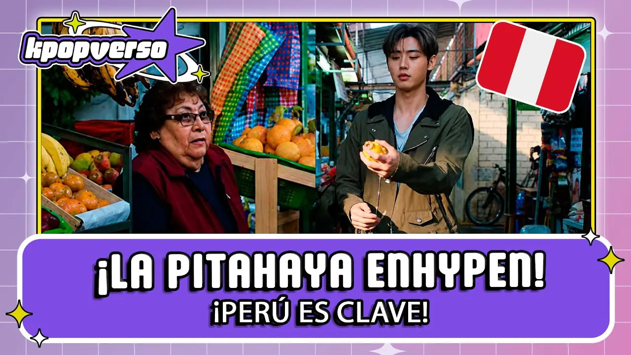 Reproducir: ¡ENHYPEN ama al Perú! La pitahaya y la señora del mercado son claves | Kpopverso