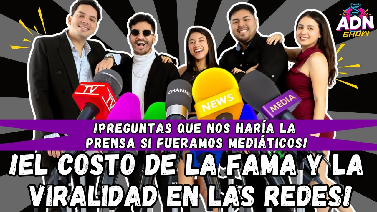Reproducir: ¡EL COSTO DE LA FAMA EN LAS REDES! - ¡PREGUNTAS QUE NOS HARÍA LA PRENSA SI FUERAMOS MEDIÁTICOS!