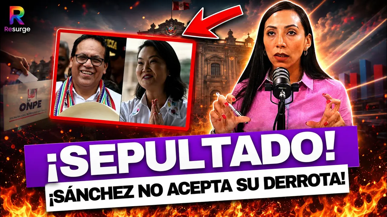 Reproducir: 💣 "MALOS PERDEDORES" ¡SÁNCHEZ VA CON TODO! El plan para anular la elección y la marcha a Lima ⚒️