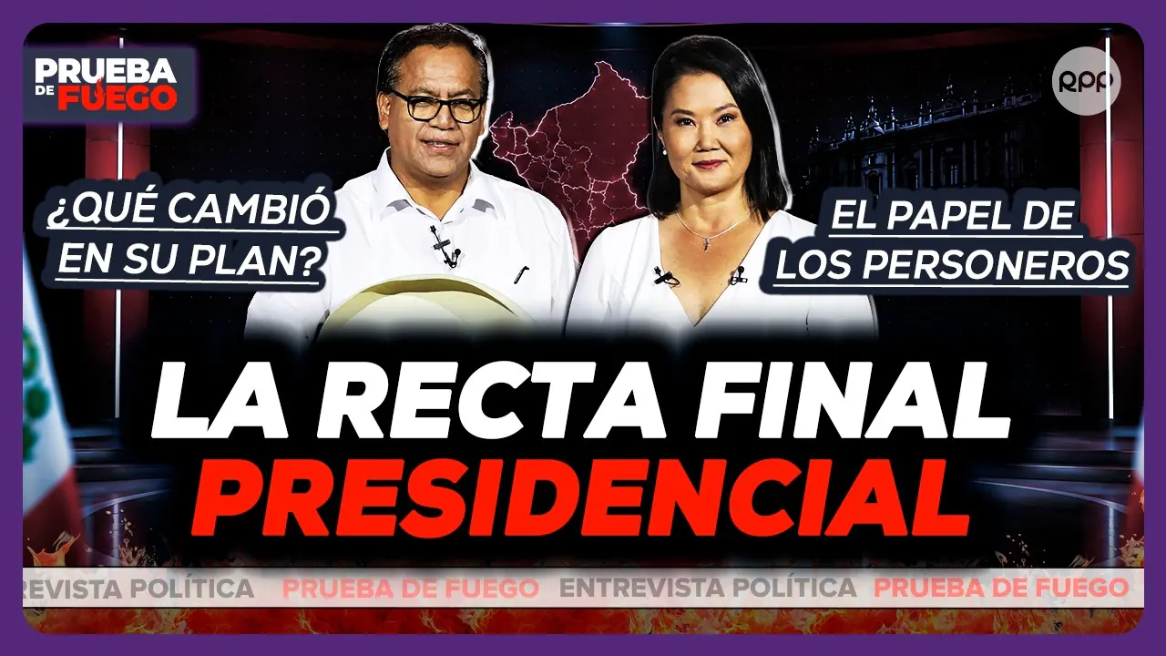 Reproducir: EN VIVO 🔴SEGUNDA VUELTA: Keiko y Sánchez mueven sus últimas fichas antes de la elección presidencial