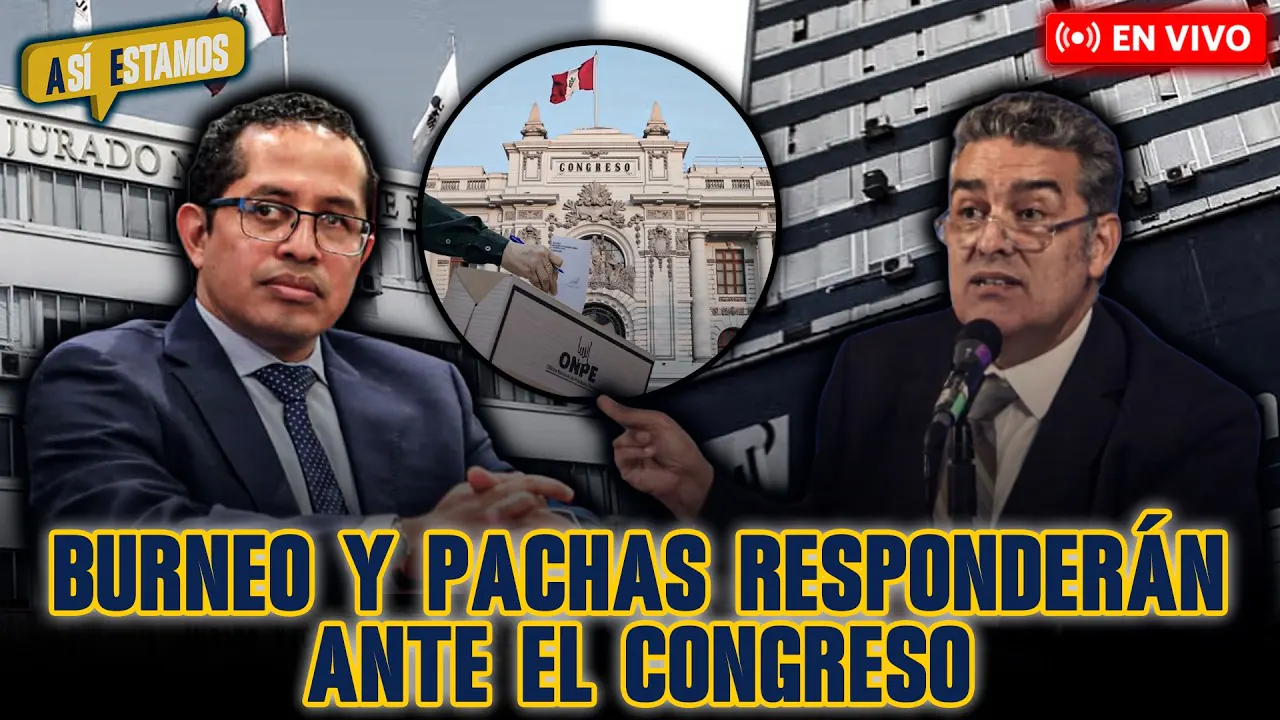 Reproducir: 🚨#ENVIVO | CONGRESO CITA A JEFES DE LA ONPE Y EL JNE POR FALLAS LOGÍSTICAS EN COMICIOS | #ASÍESTAMOS