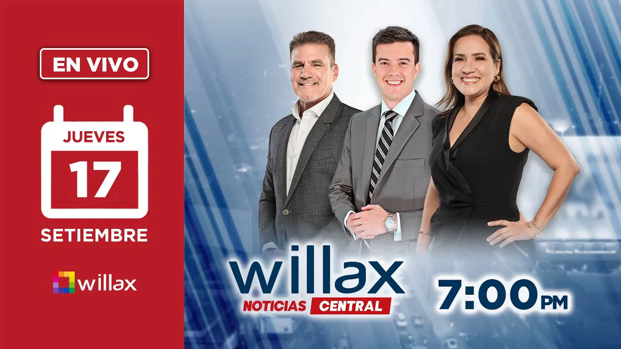 Reproducir: Willax en vivo - WILLAX NOTICIAS - 17/09/2026 | Willax Televisión