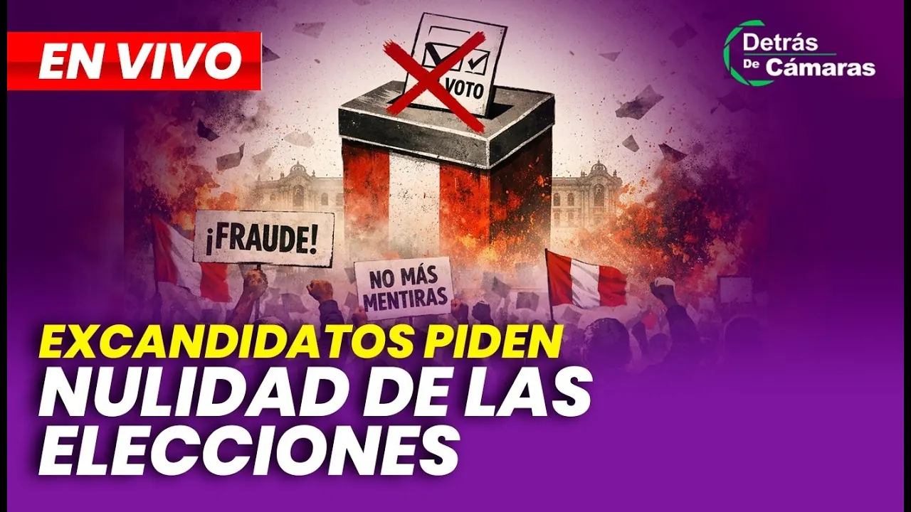 Reproducir: 🔴 EN VIVO | EXCANDIDATOS PRESIDENCIALES DENUNCIAN FRAUDE| DETRÁS DE CÁMARAS – Panamericana TV