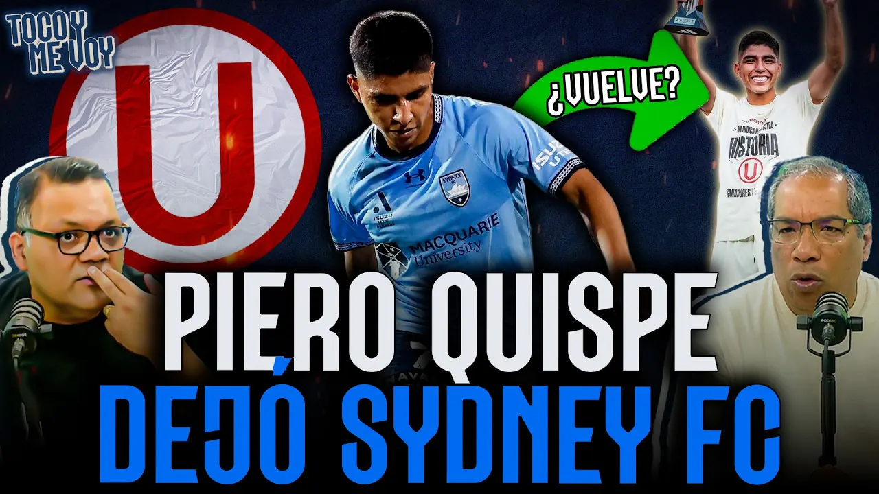 Reproducir: #ENVIVO | 🔴 PIERO QUISPE DEJÓ EL SYDNEY FC: ¿VUELVE A LA 'U'? #TYMV