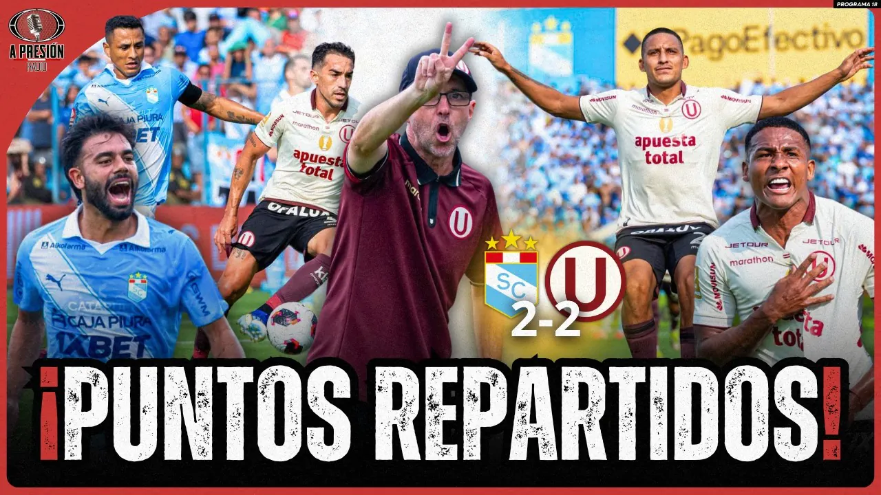 Reproducir: ¡SE JUGARON TODO! SPORTING CRISTAL 2-2 UNIVERSITARIO | #APRESIÓNRADIO