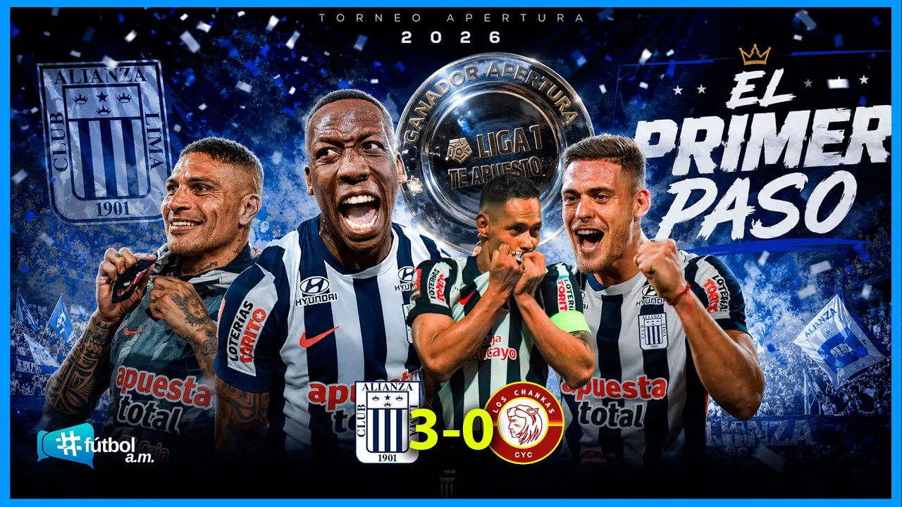 Reproducir: ALIANZA LIMA, el mejor de todos en el APERTURA | Fútbol A.M. 25/05/26