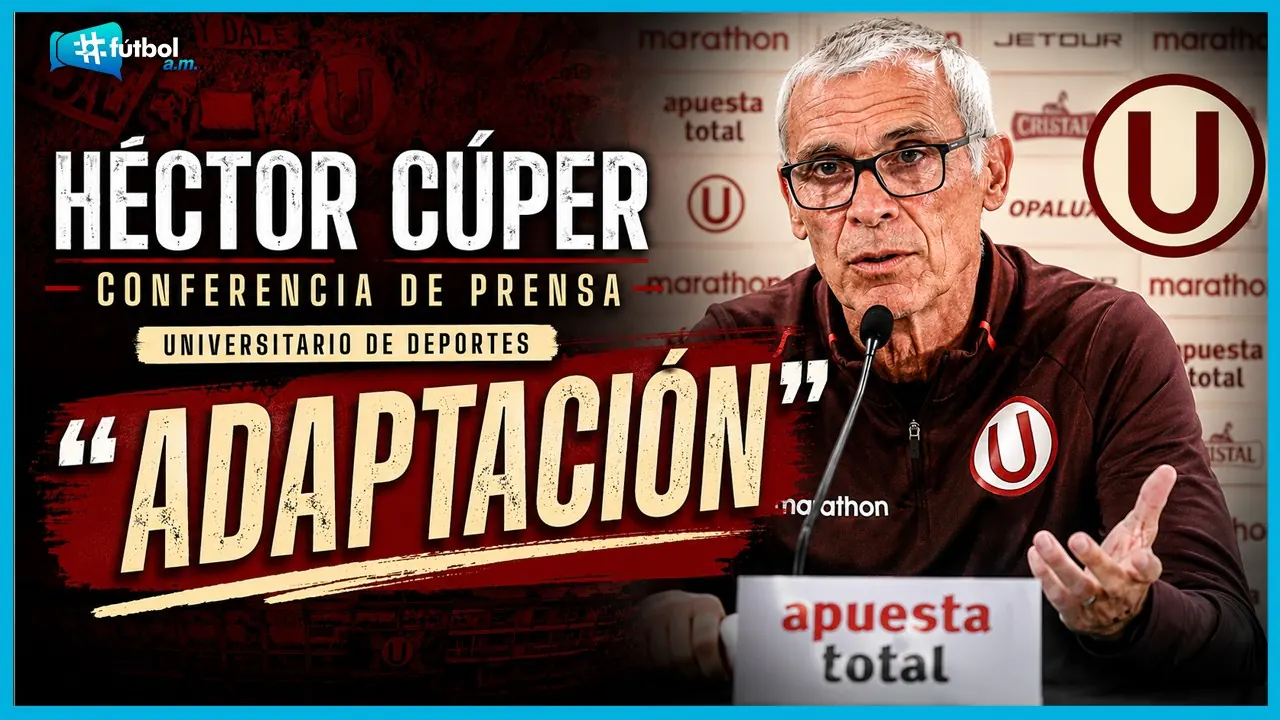 Reproducir: El primer mensaje de HÉCTOR CÚPER en UNIVERSITARIO DE DEPORTES | Fútbol A.M. 15/05/26