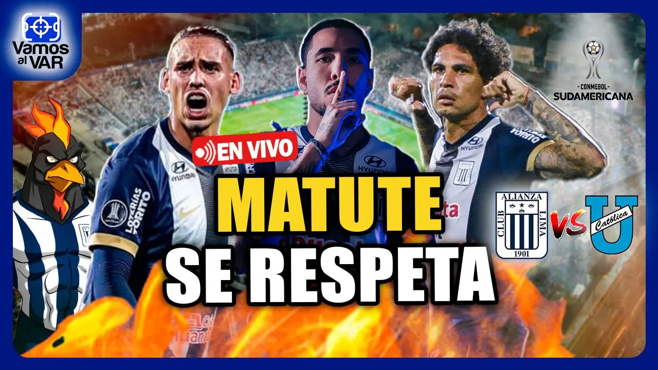 Reproducir: 🔴 #ENVIVO🔥Matute se enciende: Alianza busca pegar primero ante U. Católica 🏆 #VamosAlVar 12/08/2025