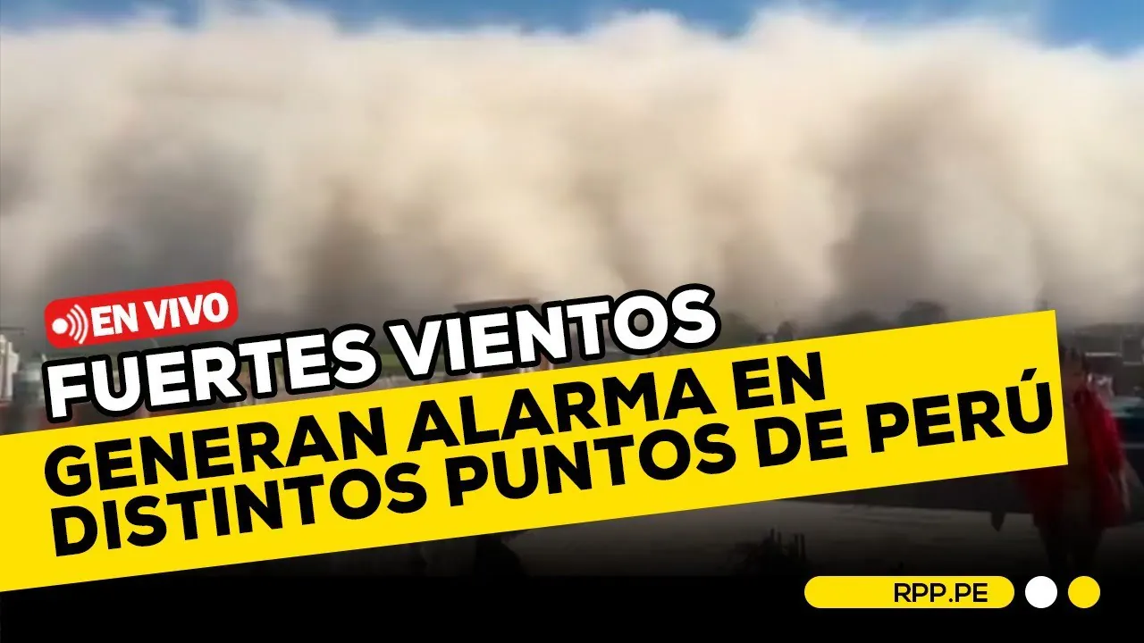 Reproducir: 🔴#ENVIVO 🔴 Tormenta de arena en Ica y fuertes vientos en Lima #RPPESPECIALES