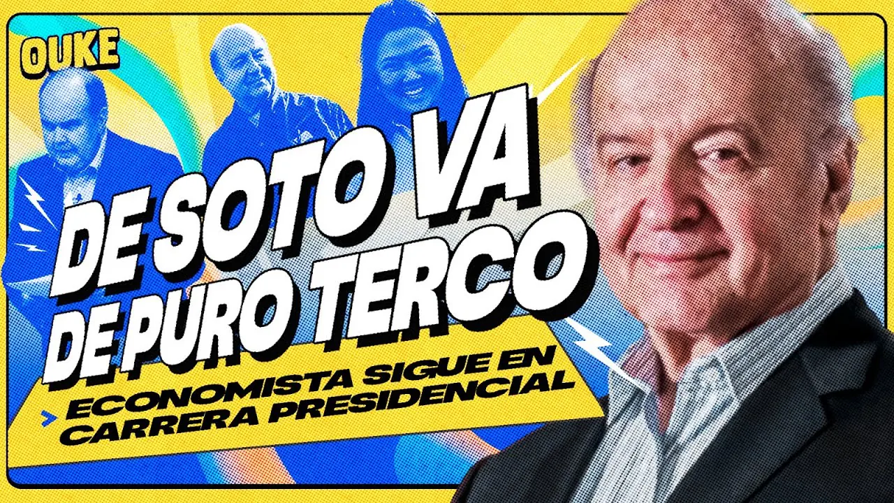 Reproducir: ELECCIONES 2026: DE SOTO INSISTE EN SER PRESIDENTE 🗳️ | OUKE 🟡