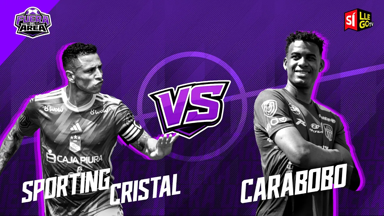 Reproducir: 🔴 PREVIA SPORTING CRISTAL VS. CARABOBO⚽| EN VIVO | COPA LIBERTADORES | FUERA DEL ÁREA 🏟️