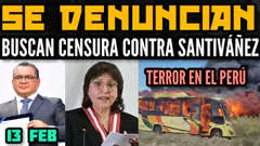 SANTIVÁÑEZ ARR3METE CONTRA FISCAL ESPINOZA/ ¿QUÉ PARTIDOS POLÍTICOS AÚN NO ESTÁN INSCRITOS? - 13 FEB
