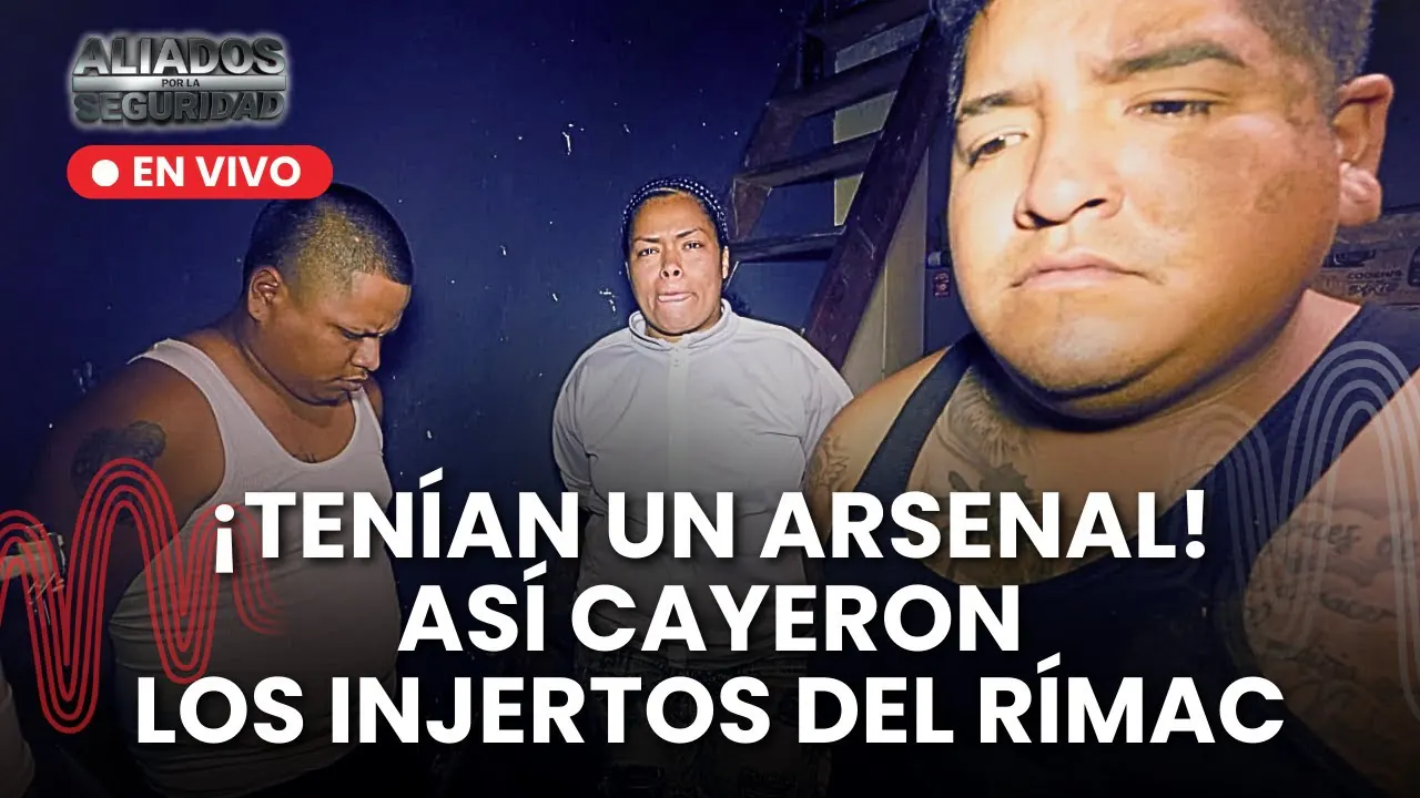 Reproducir: ¡UN SICARIO MENOS! Así fue la captura de Los Injertos del Rímac | Aliados por la seguridad EN VIVO