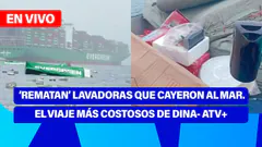 Fe de Erratas | ‘REMATAN’ LAVADORAS QUE CAYERON AL MAR. EL VIAJE MÁS COSTOSOS DE DINA - ATV+