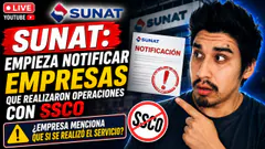 SUNAT: NOTIFICA EMPRESAS QUE REALIZARON OPERACIONES CON SSCO