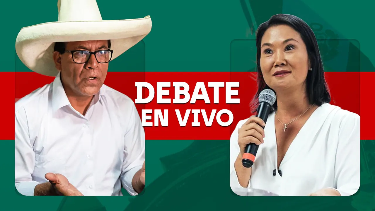 Reproducir: DEBATE PRESIDENCIAL ENTRE KEIKO FUJIMORI Y ROBERTO SÁNCHEZ - EN VIVO