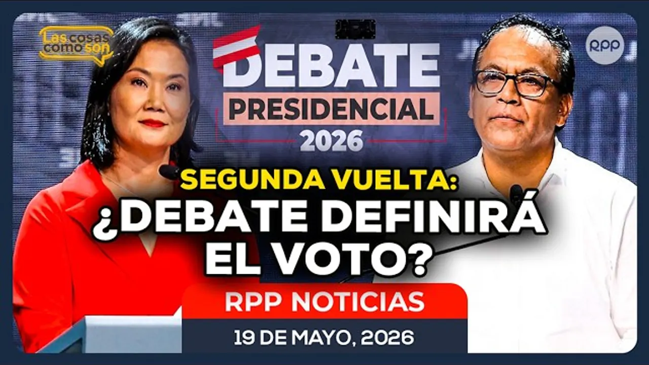 Reproducir: 🔴 ELECCIONES 2026: ¿DEBATE DEFINIRÁ EL VOTO EN SEGUNDA VUELTA PRESIDENCIAL? | RPP NOTICIAS