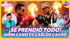JHON CANO RESPONDE A CARLOS CACHO Y LOS POLÉMICOS COMENTARIOS #showpe