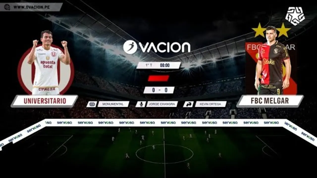 Reproducir: LIGA 1 TE APUESTO | Universitario vs Melgar EN VIVO por RADIO OVACIÓN