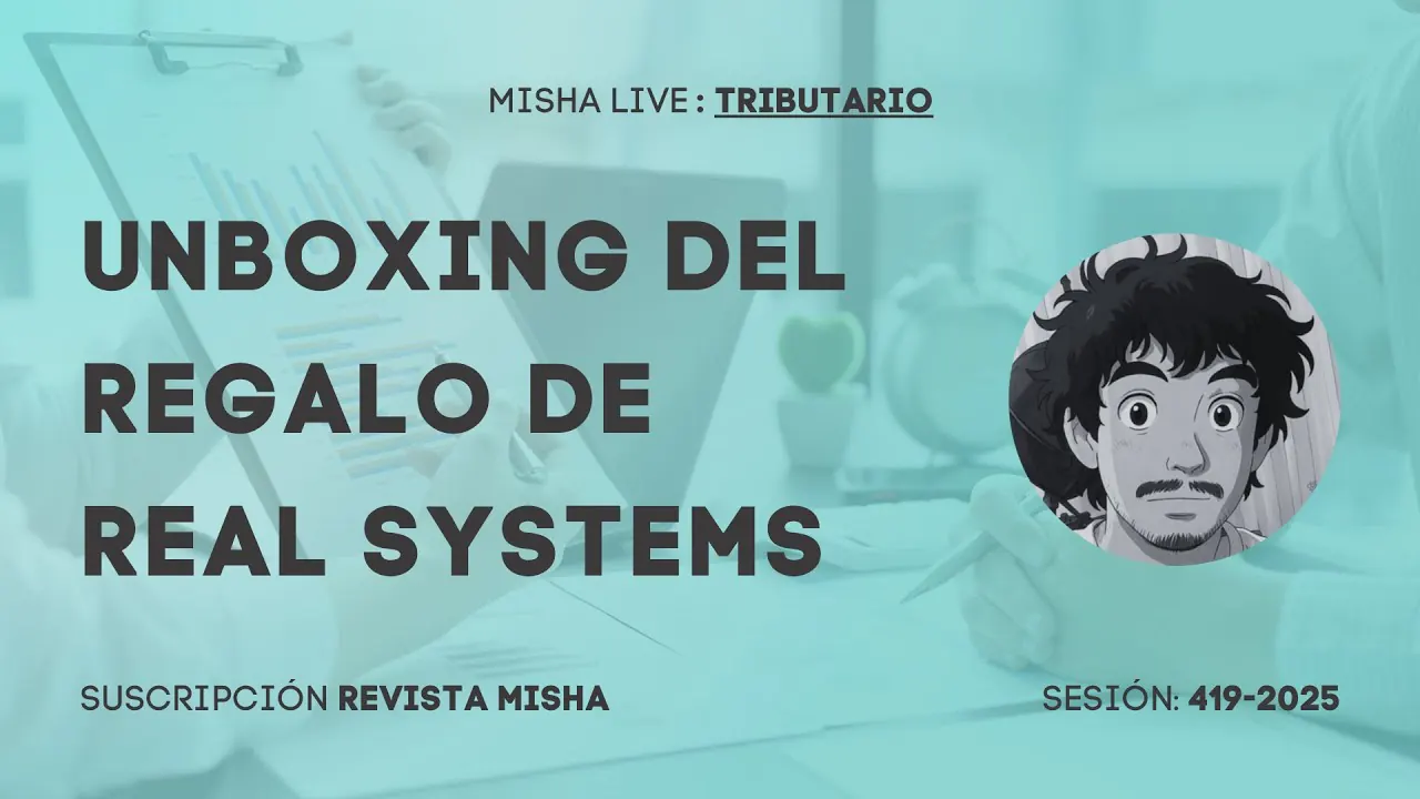 Reproducir: Unboxing del regalo de  REAL SYSTEMS
