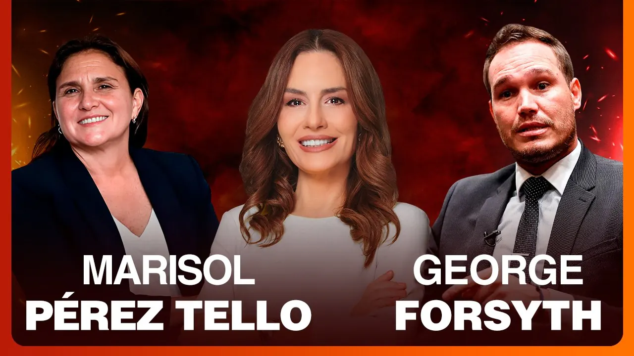 Reproducir: 🔴 FUEGO CRUZADO ELECTORAL 🔥🗣️ GEORGE FORSYTH y MARISOL PÉREZ TELLO EN VIVO - 1 de FEBRERO de 2026