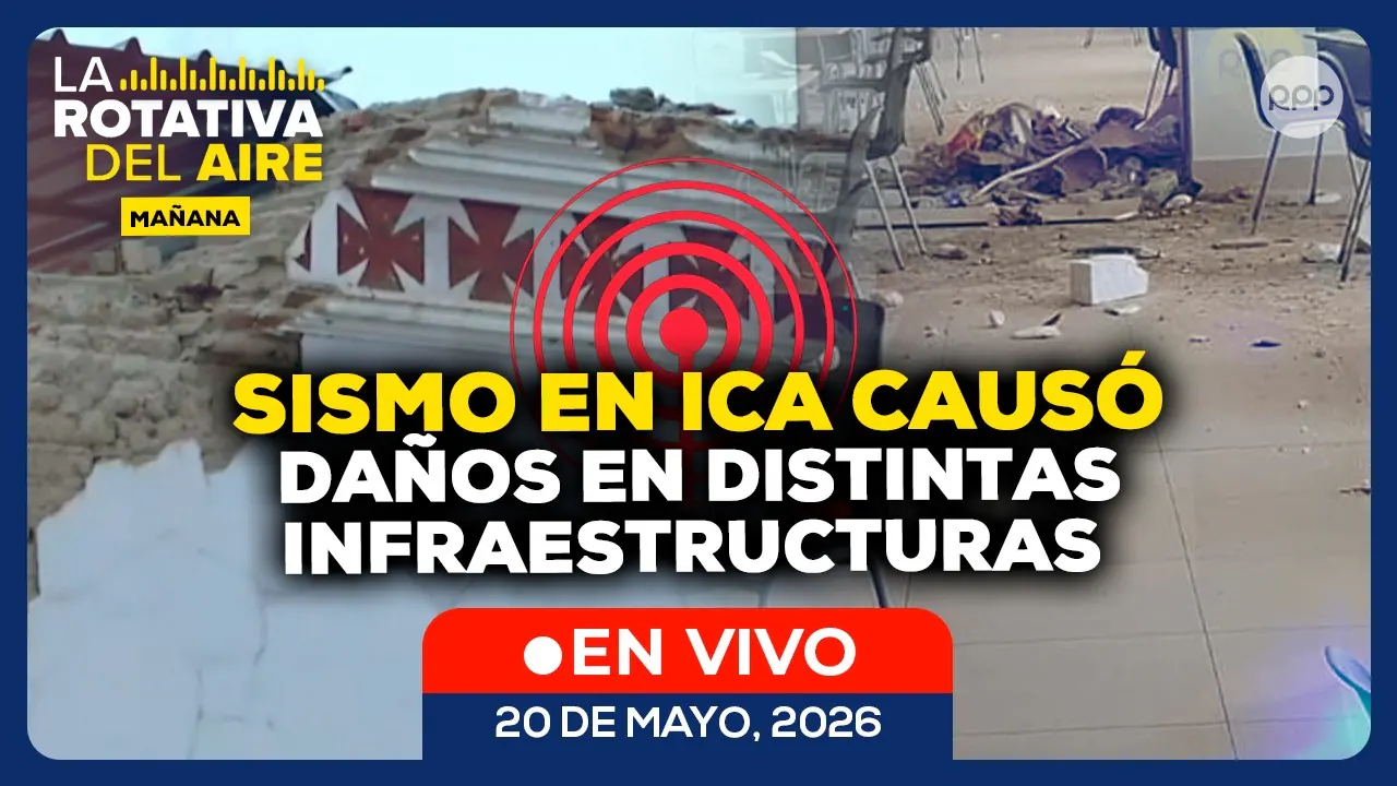 Reproducir: 📲🔴 EN VIVO | La Rotativa del Aire (Mañana): noticias de Perú en directo | 20/05/2026