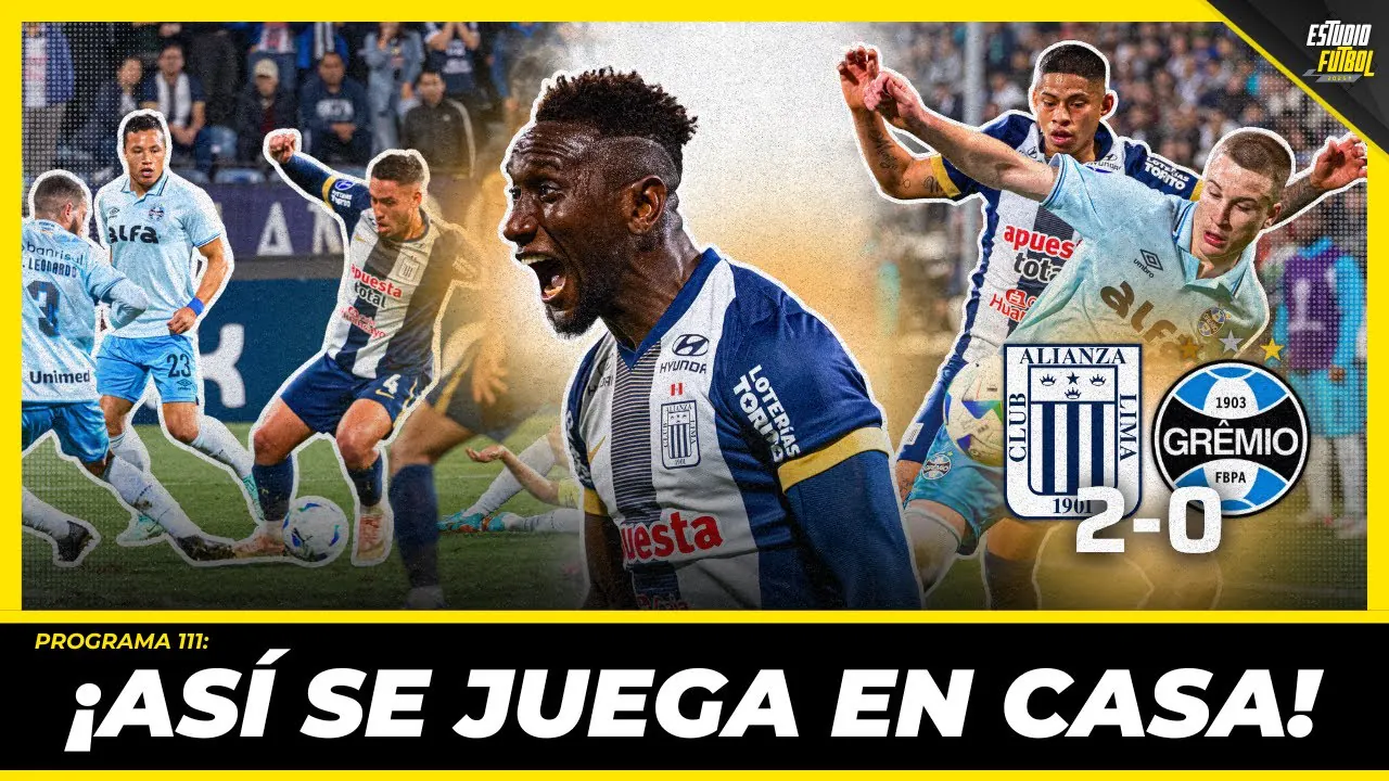 Reproducir: ¡LO PASÓ POR ENCIMA! Alianza Lima 2-0 Grêmio