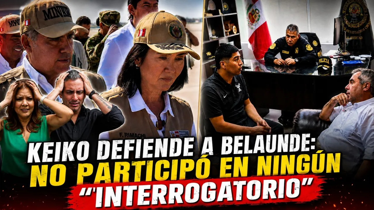 Reproducir: KEIKO DEFIENDE A BELAUNDE: “NO PARTICIPÓ EN NINGÚN INTERROGATORIO” - NOTICIAS RANDOM