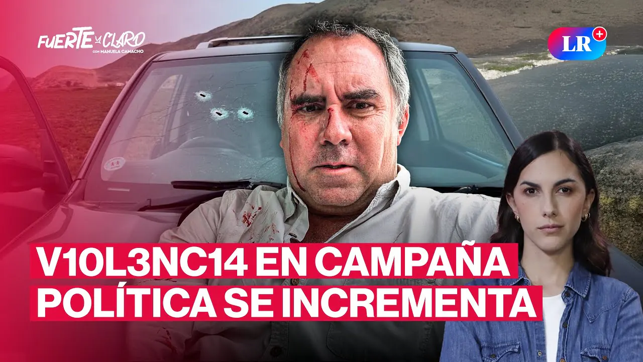 Reproducir: ATACAN A BAL4ZOS A CANDIDATO PRESIDENCIAL RAFAEL BELAUNDE | FUERTE Y CLARO CON MANUELA CAMACHO