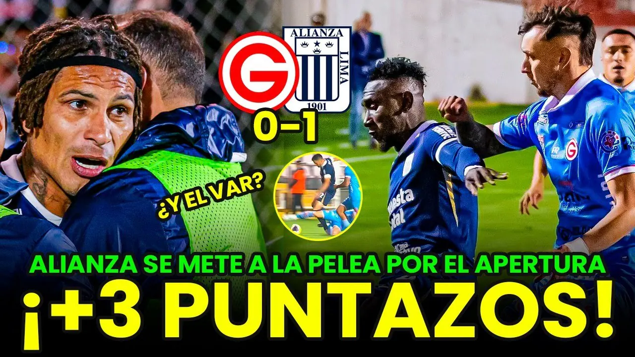 Reproducir: 🔴 #ENVIVO | TRIUNFAZO DE ALIANZA LIMA 1-0 ANTE GARCILASO Y SE METE A LA PELEA POR EL TORNEO APERTURA