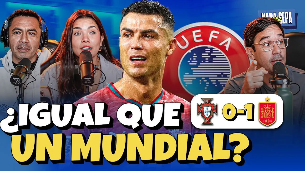 Reproducir: CRISTIANO RONALDO COMPARÓ la EURO con el MUNDIAL: ¿EXCUSA o TIENE RAZÓN?