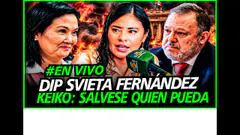 PERÚ EN LLAMAS KEIKO PIDE SÁLVESE QUIEN PUEDA ANTE LOS HUAYCOS EN VIVO LA DIP SVIETA FERNANDEZ