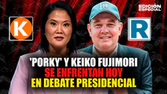 #EnVivo Debate presidencial: Rafael López Aliaga se enfrenta a Keiko Fujimori