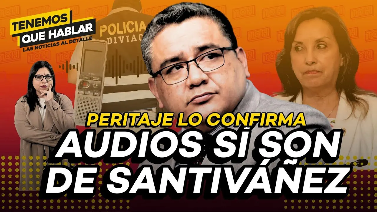 Reproducir: 🔴 Polémicos audios de Juan José Santiváñez: lo que revela el peritaje de Fiscalía | TQH EN VIVO