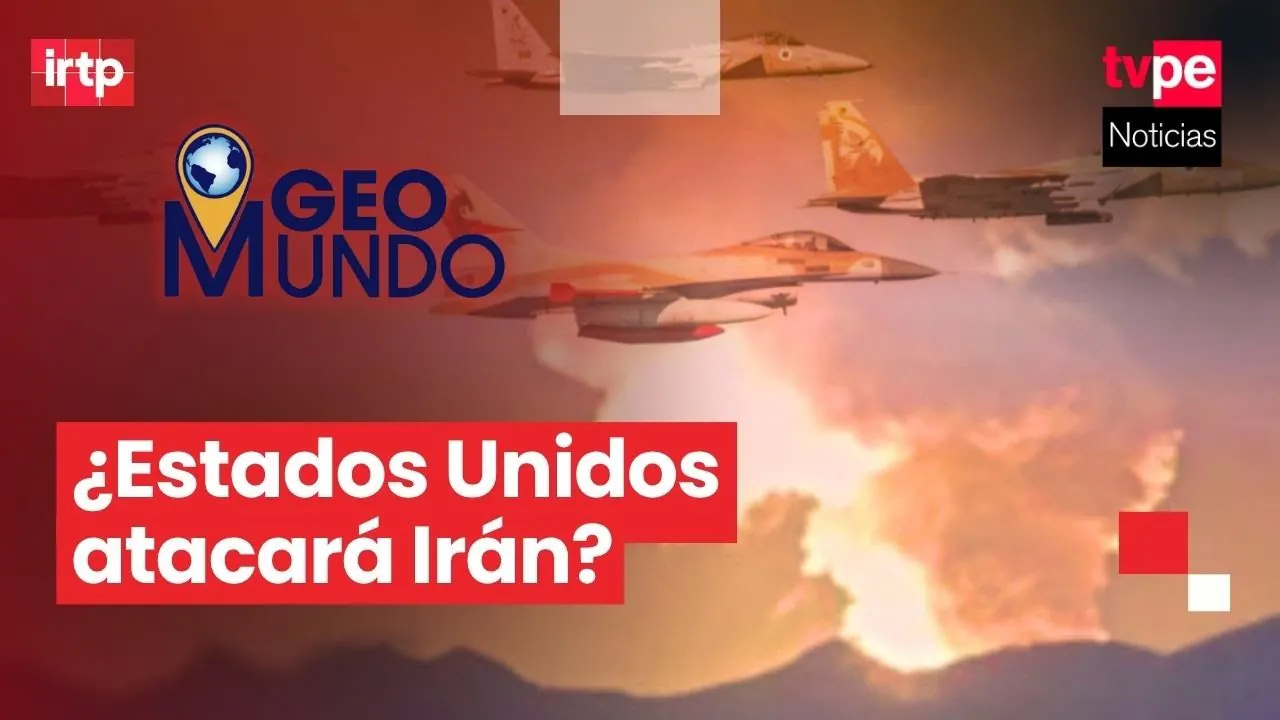 Reproducir: Trump decidirá intervención en Irán en dos semanas | "Geomundo" EN VIVO