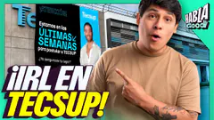 CURWEN CUMPLE SU PROMESA | IRL en Tecsup (para ver LA PUBLICIDAD de MARIO IRIVARREN) | HABLA GOOD