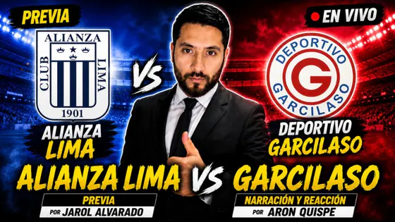 EN VIVO ALIANZA LIMA vs DEPORTIVO GARCILASO | PREVIA, ANÁLISIS Y REACCIÓN | ARÓN QUISPE