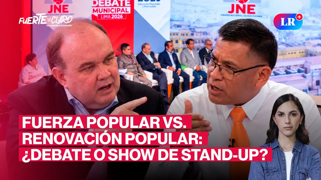 Reproducir: TODOS CONTRA RAFAEL LÓPEZ ALIAGA EN EL SEGUNDO DEBATE MUNICIPAL POR LIMA | FUERTE Y CLARO