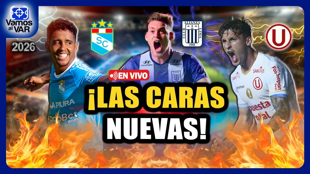 Reproducir: 🔴 EN VIVO⚡Refuerzos 2026: Alianza, la 'U' y Cristal sacuden el mercado #VamosAlVar 5/01/2026