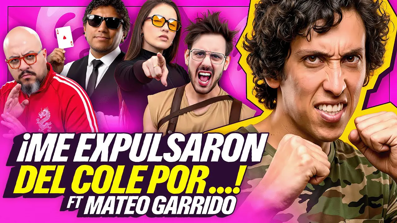 Reproducir: ME ENFRENTÉ A MI COMPAÑERO A LA SALIDA | ME EXPULSARON DEL COLEGIO | GOOD FLORO ft. MATEO GARRIDO