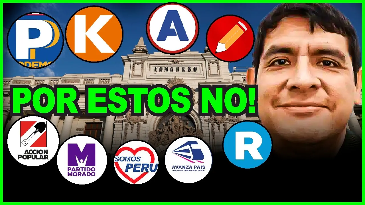 Reproducir: 😱CONOZCA LOS PARTIDOS MENOS MALOS PARA LAS ELECCIONES GENERALES!! CON ANDRÉS SOTIL