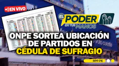 ENVIVO | ELECCIONES 2026 | ONPE SORTEA UBICACIÓN DE PARTIDOS EN CÉDULA DE SUFRAGIO | RPP NOTICIAS